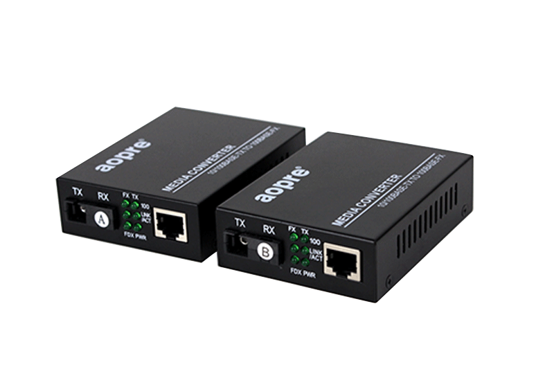 安防監控系統中光纖收發器